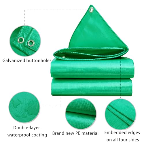 Lona impermeable de camping 190 x 310 cm para proteger el suelo de tiendas 3