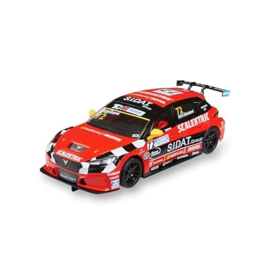 SCALEXTRIC - Veh&iacute;culo de Carreras Advance - Coche Slot Escala 1:32 (Cupra Le&oacute;n Competici&oacute;n - Team Monlau)