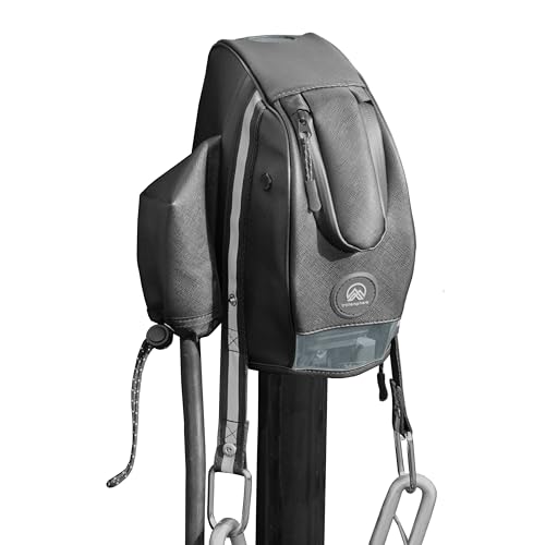 Image of Clever Cover for Bulldog Jack Custom Electric Tongue Jack Cover for Trailer, RV, Camper, Chains Holder, Plug Protector, Sun and Waterproof (Bulldog Jack Cover)