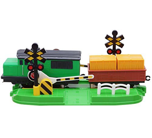 Tayo the Little Bus 120 Titipo Diesel Motorized Toy Train, Crossing Bridge Playset