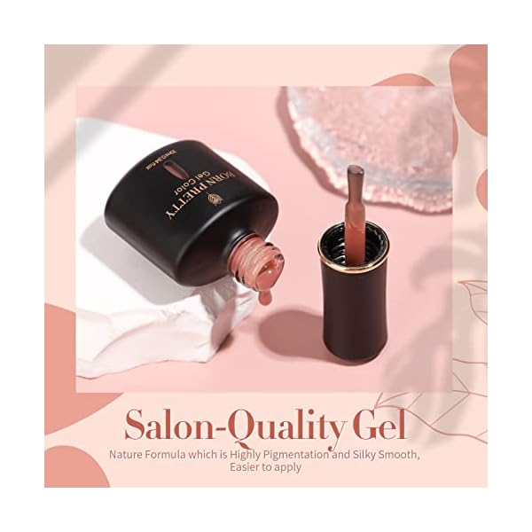 BORN PRETTY 10ML UV Nagellack Shellac Rosa Jelly Nude Natur Gel Nagellack French Nails Schellack Nagellack Nageldesign… – Bild 8