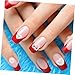 FOYTOKI 1bag Nail Charms Nail Art Decorations Faux Gems for Women Teen Girls Easy to Use Supplies for Stylish Manicure