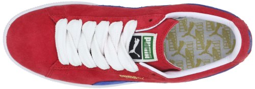 Image of Puma Suede Classic Eco Men's Shoes, Red, Red (Ribbon Red-Puma), 10 UK