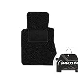 ✅ Velours Fußmatten passend für: Mercedes-Benz C-Klasse W201 1982-1993. Lieferungsumfang: 1 Veloursmatte (Fahrermatte) + Auto-Lufterfrischer, Anhänger für langanhaltenden Duft im Auto oder zu Hause.