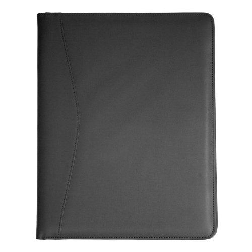 Royce Leather Genuine Leather Padfolio Black