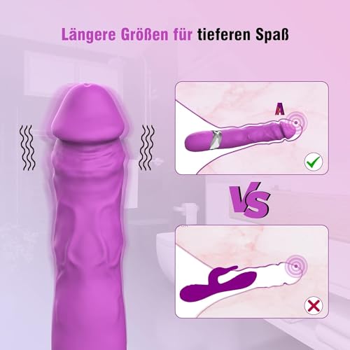 Dildo Fidech Realistische Vibratoren für Frauen mit 7 Vibrationsmodi
