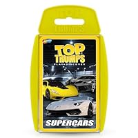 Top Trumps Supercars Classic Educational Card Game About Supercars - Learn Facts & Play! - 2+ Players Aged 6+