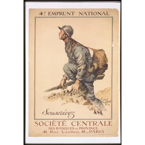 Toile de soldat vintage ARTICULOZY idee cadeau originale pour le bureau