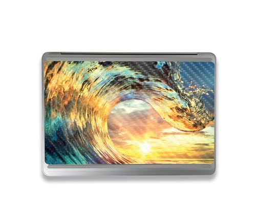 Image of MightySkins Carbon Fiber Skin Compatible with Microsoft Surface Laptop Studio 2 (2023) Full Wrap Kit - in The Tube | Protective, Durable Textured Carbon Fiber Finish | Easy to Apply | Made in The USA