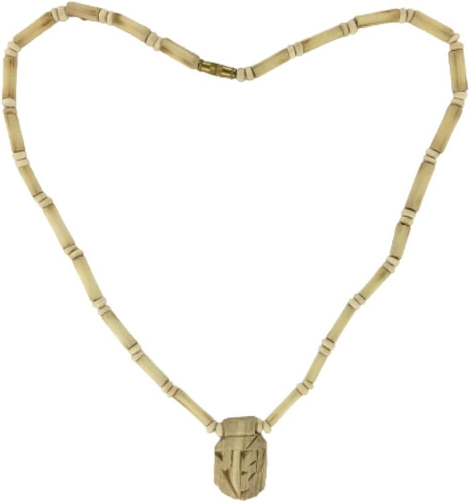MAYAPURI Natural Tulsi Mala with Locket | Holy Basil Tulsi Beads Necklace (Pack of 1)