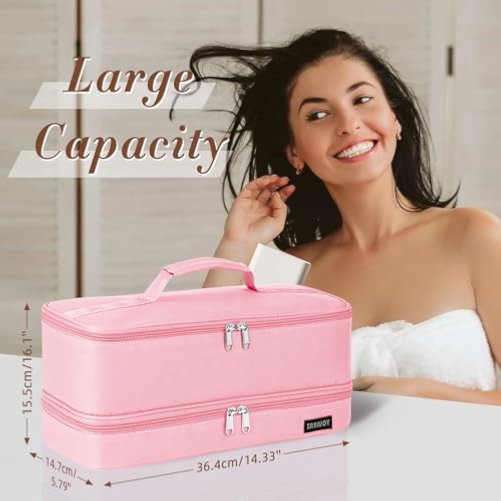 Double Layer Storage Case for Shark Flexstyle, Travel Carrying Organizer