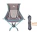 Get Out Gear TrekChair High-Back Ultralight Backpacking Chair - Chair Only | Requires User Provided Trekking Poles