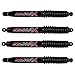Skyjacker Black MAX Series Set of Front and Rear Shock Absorbers for 2005-2016 Ford F-250 Super Duty F-350 Super Duty 4WD with 0-3 Inch Lift | Includes TrendsAuto Decal Sticker | B8591 B8560