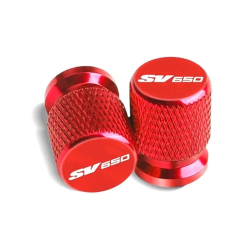 Tapas de válvula para Suzuki SV650 en aluminio para neumáticos de moto de 1999 a 2009