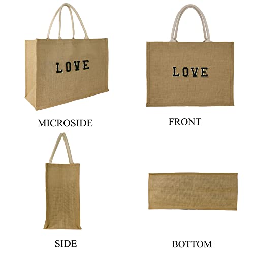 Image of Hibala Woven Large Beach Bag Straw Beach Tote Handmade Weaving Shoulder Tassel Bag Handbag