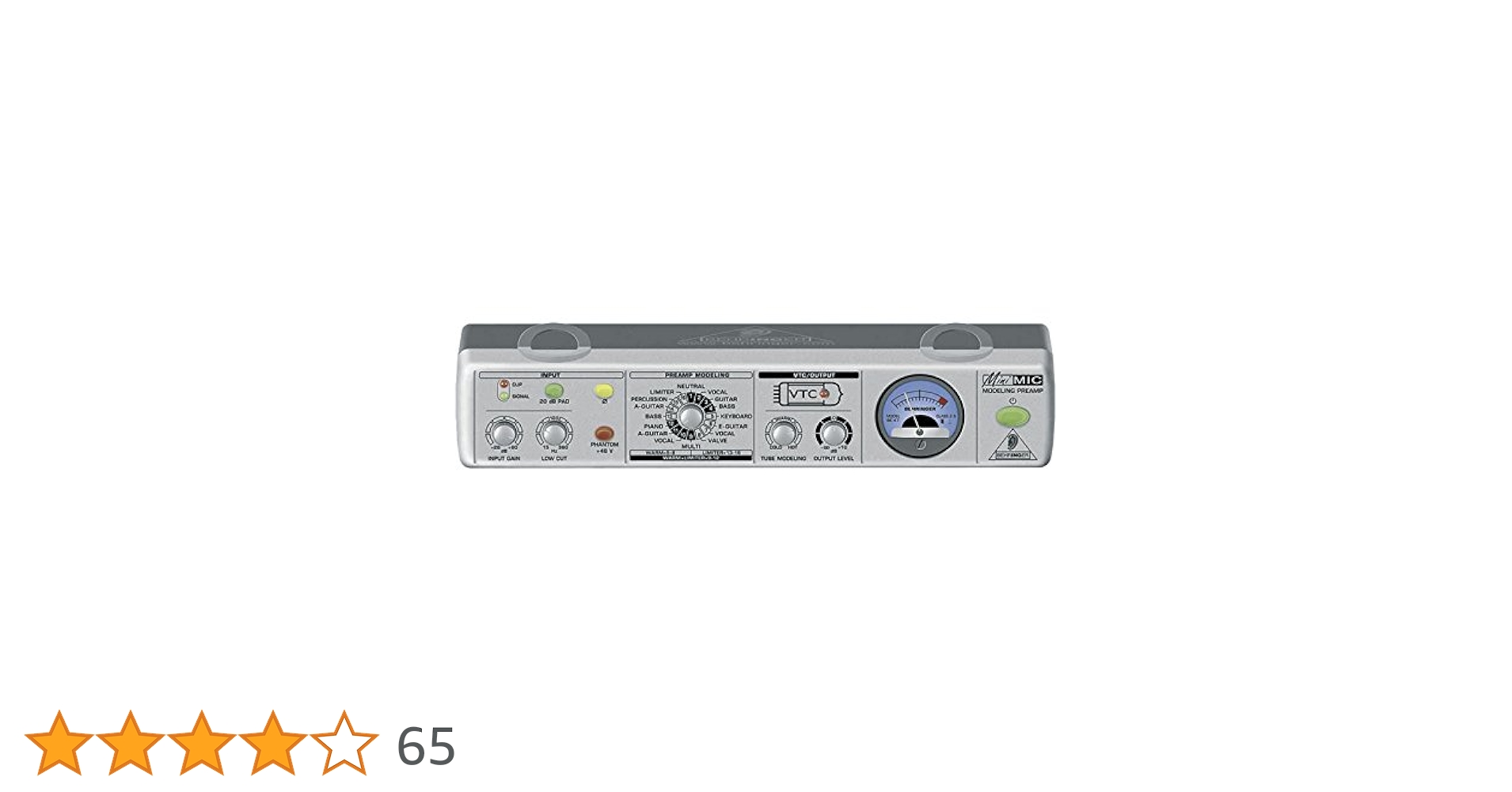 Amazon.co.jp: Behringer MIC800 マイクモデリングプリアンプ