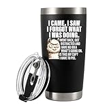 I Came I Saw I Forgot What I Was Doing Vacuum Insulated Tumblers Elderly Gifts...