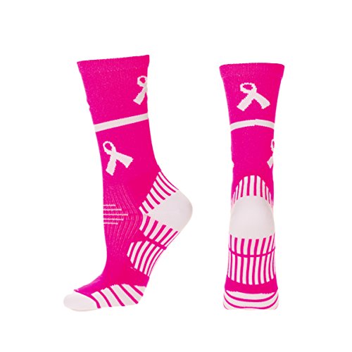 Performance Breast Cancer Awareness Crew Socks2