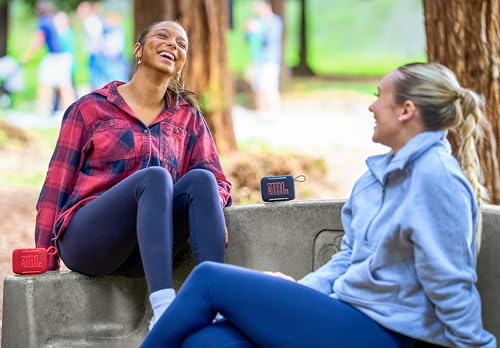 Image of JBL Go 5 Portable Bluetooth Speaker with Pro Sound & Deep Bass, Ambient Edge Lighting, Upto 10 Hours Playtime, IP68 Waterproof, AirTouch Pairing, Auracast, USB-C Lossless Audio (Squad)