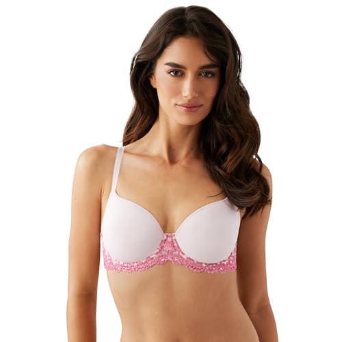 Wacoal Women's Embrace Lace Lightly Padded Underwire Mid Coverage T-Shirt Bra, 853191