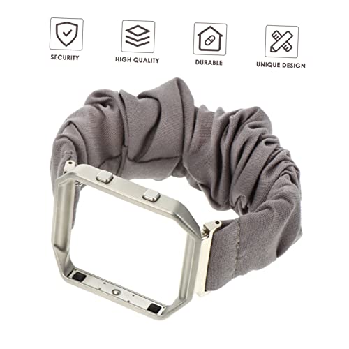 Correa Fitbit Blaze con marco VILLCASE banda de cuello grande para reloj inteligente deportivo 6