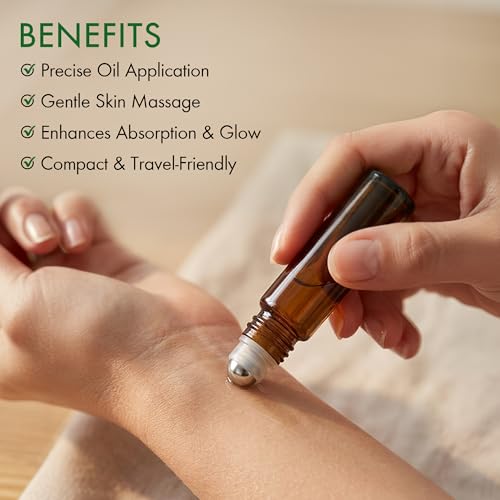 Image of Majestic Pure Organic Jojoba Oil, 100% Pure & Natural - 8 Fl Oz with RollOn
