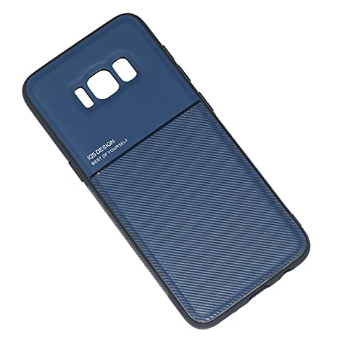 Coque Samsung S8 Kepuch Mowen bleu avec plaque métal