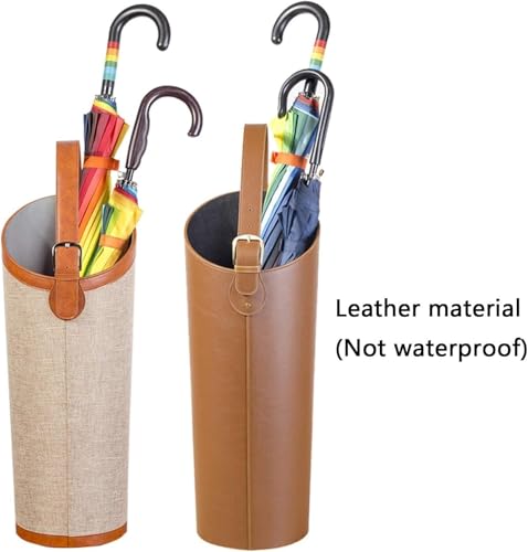 Support de parapluie de luxe en cuir pour sublimer l'entrée de votre bureau ou maison - 8
