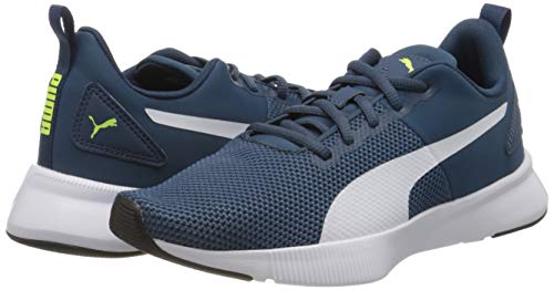 Tênis, Puma, Flyer Runner, Azul Escuro/ Branco/ Amarelo, 34, Adulto Unissex