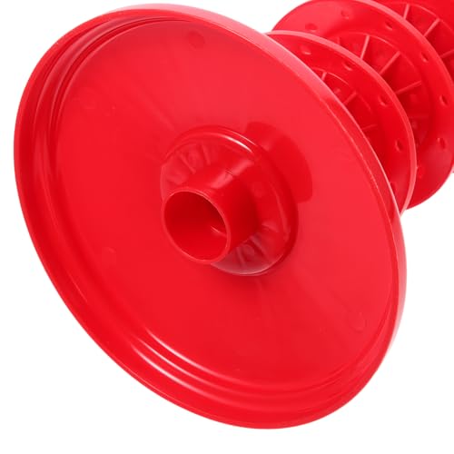 Support lollipops multi-niveaux rouge pour buffet de mariage