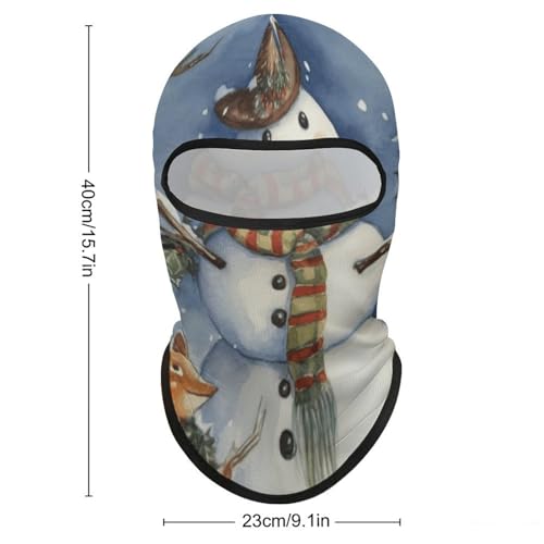Balaclava para Hombres Máscara de Esquí para Invierno Cubreboca para Ciclismo miniatura 2