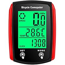 Bike Computer,Wired Bike Computer 19 Functions Touch Bike Speedometer Waterproof Bicycle Computer with Backlight