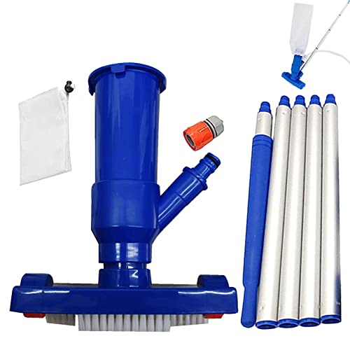 a Jato de Piscina Portátil,Aspirador de limpeza de piscina com escova em forma de W - Ferramenta de