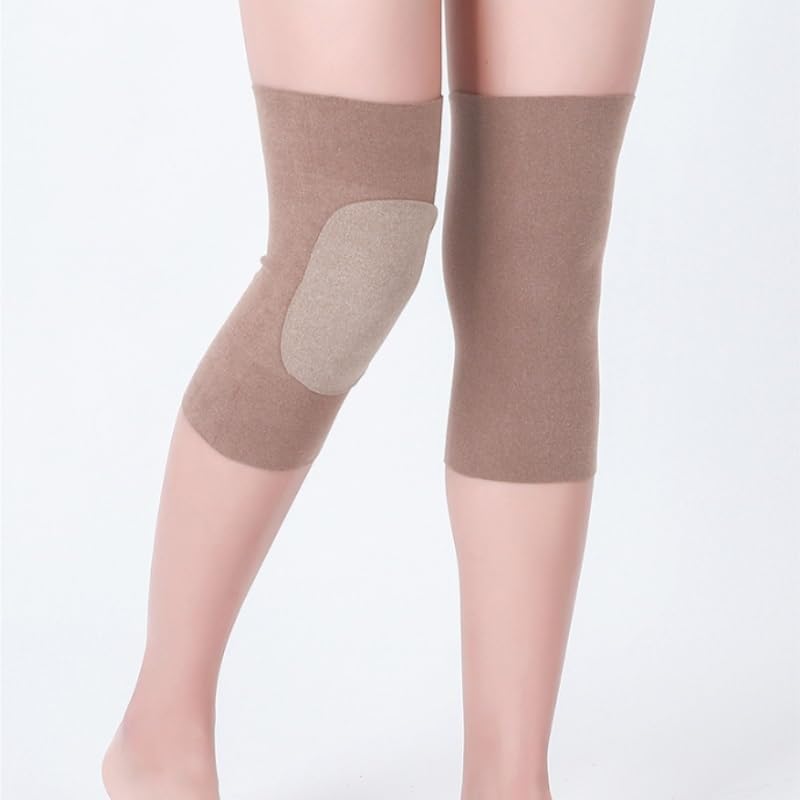 Rongde Knee Pads Warm Anti Slip Thick Leg Covers for Both Men Women