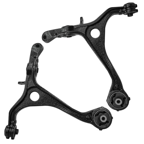 Image of Detroit Axle - 8pc Front End Control Arms Kit for Acura TL 2004 2005 2006, 2 Upper Control Arm with Ball Joints 2 Lower Control Arms 2 Outer Tie Rods 2 Stabilizer Sway Bars Replacement