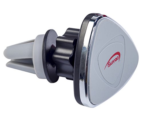Isunnao Magnetic Smartphone Car Mount - 360° Rotation Air Vent Mount With Ball Joint - Universal For Apple/Samsung/Htc/Windows/Android Smartphones #TOP1
