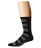 Icebreaker Herren Socken Strümpfe Lifestyle Ultra Light Crew Bisect, Black/Jet Hthr/Fossil, S, 102628