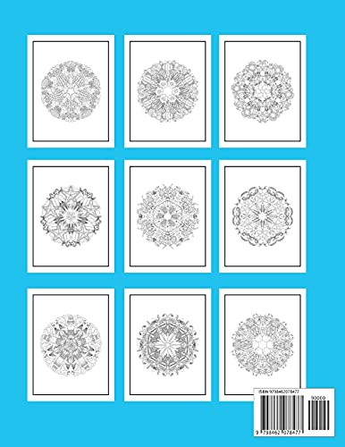 Mandala floreale Libro da colorare per adulti