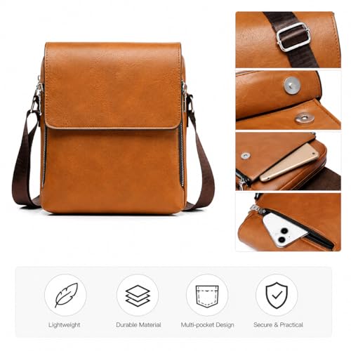 Image of CAVALO - Be Unique Sling Bag| Waterproof | Slim Crossbody Side Bag for Men & Women | Hard Shell Anti-Theft for Travel & Daily Use| Six Pocket|