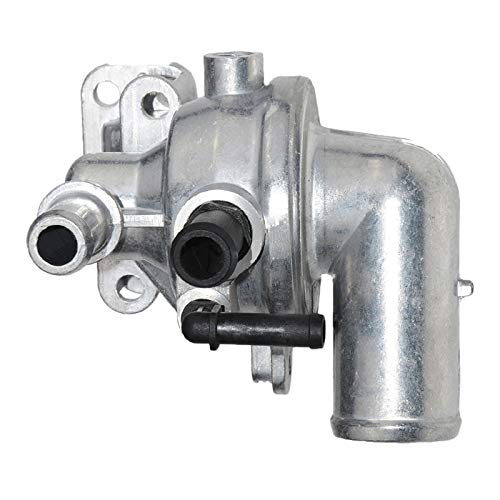 Coolant Thermostat Housing Assembly Compatible with Jeep Cherokee Liberty KJ 2.5 CRD 4WD 2005 2006 2007, Part# 902-3042, 5142601AA AKWH