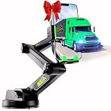 Picture of Phone Mount for Truck Phone Holder for Truck - Heavy Duty Super Suction Cup, Mobile Device Holder Dashboard Window 16.9 inch Long Arm & Stable, iPhone & Samsung Compatible, Semi Trucker, Green