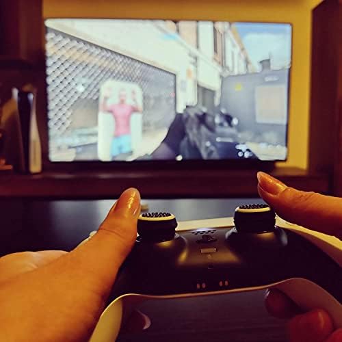 MatoSan® 20 Thumbstick Caps Grip Accessory Set Aim Assist Caps for XBOX One Series X S Switch Pro Controller PS5 PS4 Controller Sticks Joystick Protection Attachments