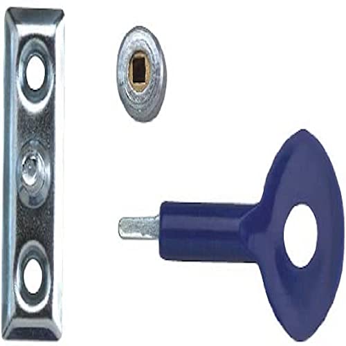 Yale Locks P2P111SC Window Staylocks - Satin Chrome Finish (Pack of 2)