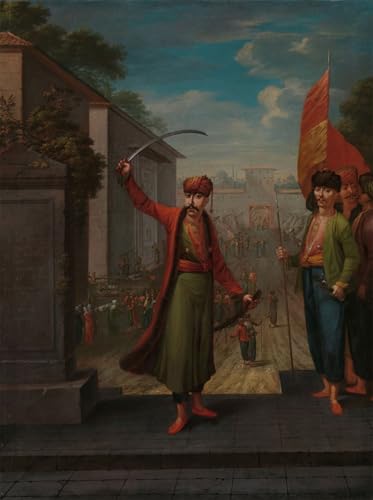 Tableau Patrona Halil par Jean Baptiste Vanmour - Impression d'art vintage 60x90cm