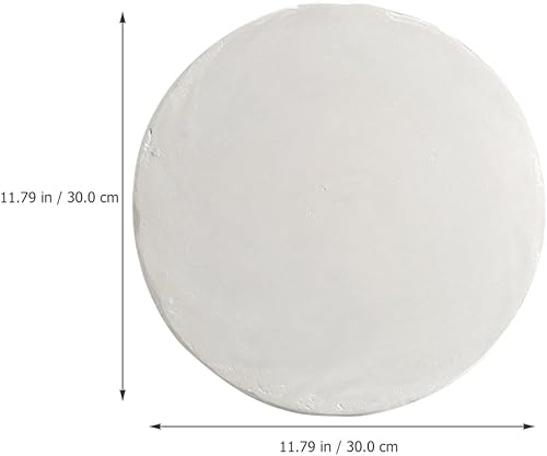 Miniatura 2 de MERRYHAPY Murciélago de cerámica de yeso para manualidades de arcilla, tabla de secado de 11.81 pulgadas para alfareros, discos de yeso redondo