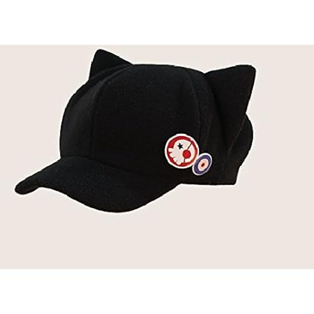 Amazon ネコ耳 帽子 バッジ2個付き 惣流 式波 アスカ ラングレー エヴァンゲリオンq コスプレ アニメ 萌えグッズ 通販