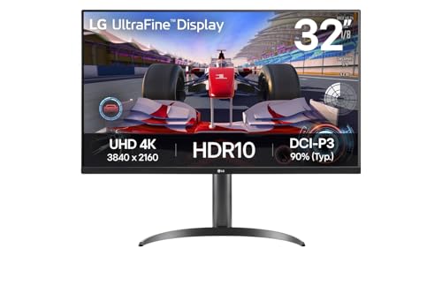 LG 32UR550K-B 31.5 Ultrafine UHD 4K Monitor | HDR10 | Dynamic Action Sync | MaxxAudio