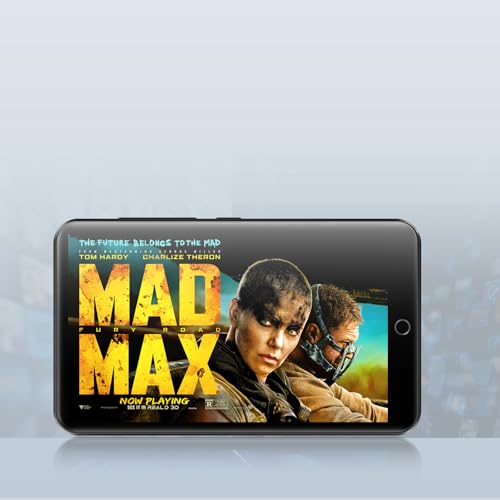 Image of 80GB MP3 Player with Bluetooth and WiFi, Oilsky 4.0 inch IPS Touch Screen Audible M303 Pro Black-7