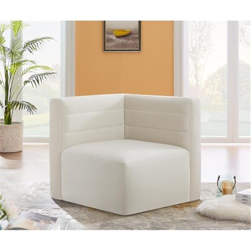 Sillón Modular Terciopelo Crema miniatura 2