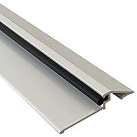 Soglia Porta PMR - Larghezza 50mm, Lunghezza 1.95m - Per Accessibilit&agrave; E Design Senza Barriere